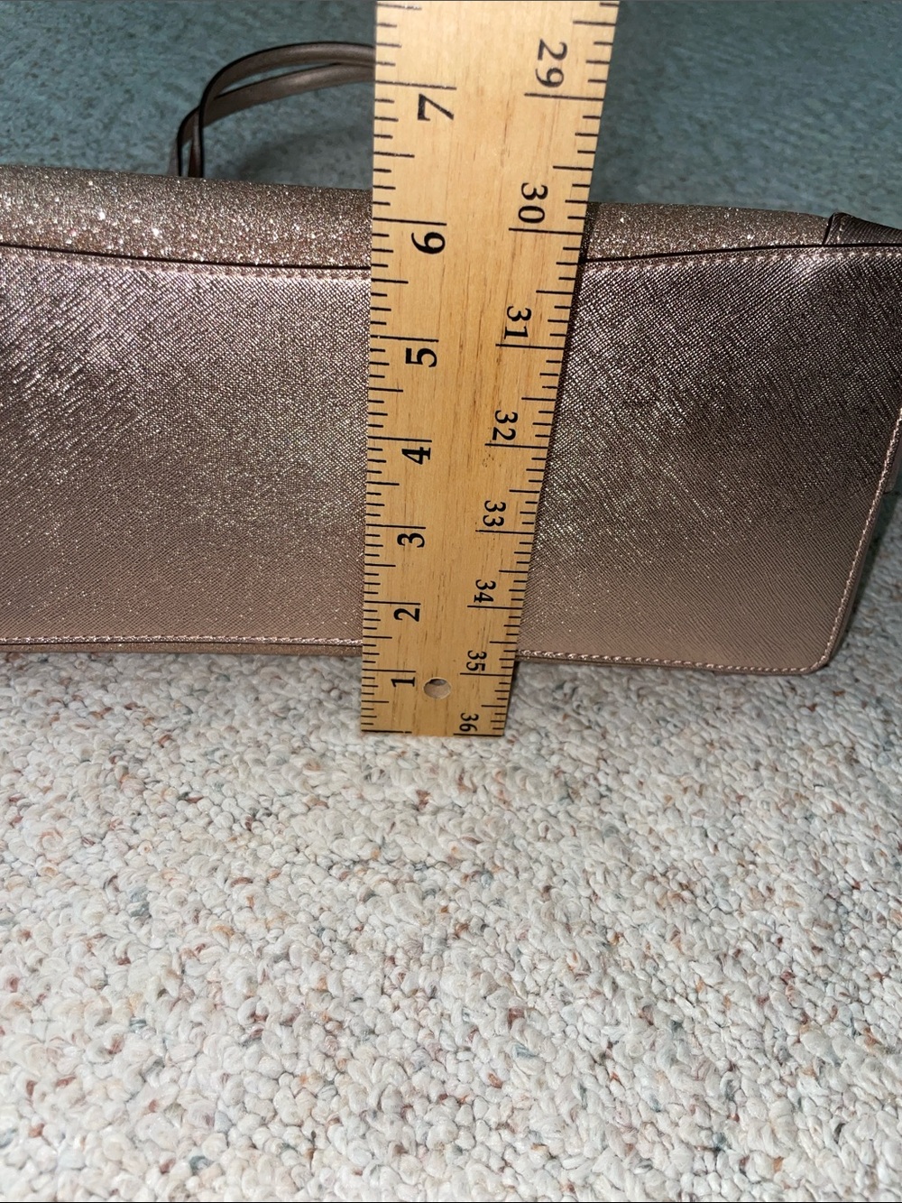 kate spade Glitter Tote in Rose Gold Sparkle - Picture 11 of 11